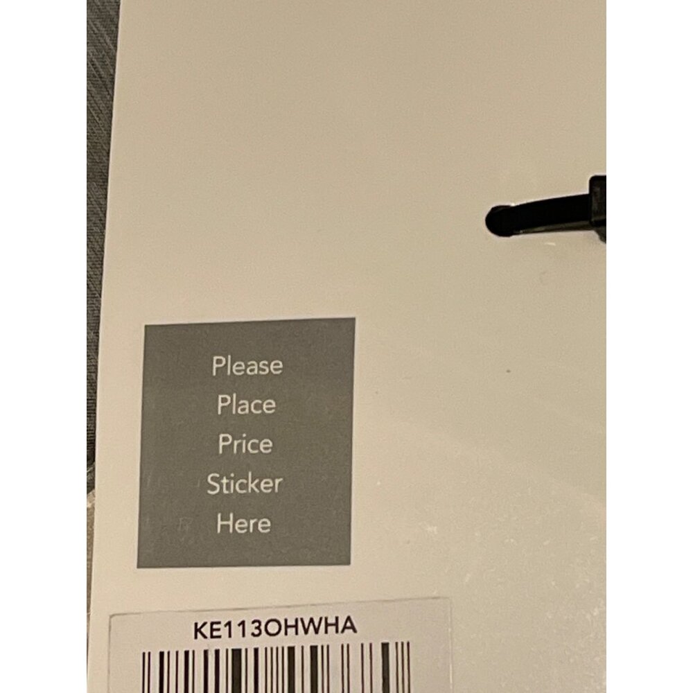 KitchenAid White Pizza Wheel With Stainless Steel Blade & Finger Guard New! - Picture 4 of 4